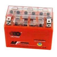 Мотоаккумулятор OUTDO UTZ12S GEL, 12V 11Ah (150 х 87 х 110), Orange, Q8