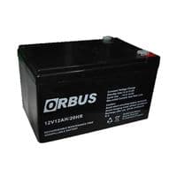 Аккумуляторная батарея ORBUS ORB12120 AGM 12V 12Ah (150 x 100 x 98) 2.60 kg Q4 / 450