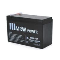 Аккумуляторная батарея Mervesan MRW-12 / 7L 12 V 7Ah ( 150 x 65 x 95 (100) ) BLACK (1.65kg) Q8 / 672