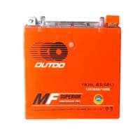 Мотоаккумулятор OUTDO YB 30L-BS GEL, 12V 30Ah (166 х 126 х 176), Orange, Q2
