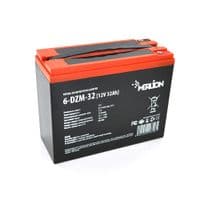 Тягова акумуляторна батарея AGM MERLION 6-DZM-32, 12V 32Ah M5 (263 x 75 x 170) Q2