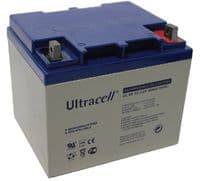 Аккумуляторная батарея Ultracell UL40-12 AGM 12V 40 Ah (197 x 165 x 170) White Q1 / 118