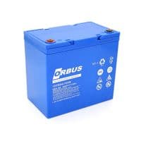 Аккумуляторная батарея ORBUS 12-55 12V 55 Ah (229 x 138 x 135) 17.5kg Q1 / 48