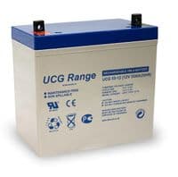Аккумуляторная батарея Ultracell UCG55-12 GEL 12V 55 Ah (229 x 138 x 210) White Q1 / 84