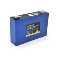 Літій-залізо-фосфатний акумулятор Vipow 3.2V 50AH LiFePO4 2000 Циклів, 150 х 28 х 135мм