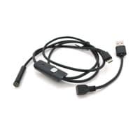 2 in 1 MicroUSB / PC HD эндоскоп, мини камера 7.0 mm, мягкий провод, 1м