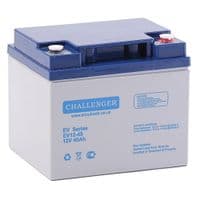 Тяговая аккумуляторная батарея Challenger EVG-12-45 Gel, 12V 45Ah, под клему F10(M8), ( 198 х 168 х 171 ), Q1