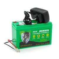Аккумуляторная батарея литиевая 12 V 14A с элементами Li-ion 18650 (150X65X94) вес 0,966 кг + зарядное устройство 12,6V 2A