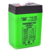 Аккумуляторная батарея литиевая QSuo 6V 10A с элементами Li-ion 18650 (70X46X100)