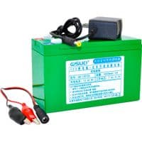 Аккумуляторная батарея литиевая QiSuo 12V 10A с элементами Li-ion 18650 (150X64,5X97,7)