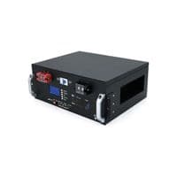 Литий-железо-фосфатный аккумулятор Merlion LiFePO4 48V 50AH for Solar (440х350х180) RACK MOUNT 100A BMS, 3000 циклов Q1