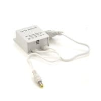 Импульсный адаптер питания 12В 2А (24Вт) штекер 5.5 / 2.1; Plastic Box Mini; IP40; В90 / Ш50 / Г30мм; крепление Q200