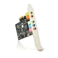Звуковая карта PCI-E - 5.1CH, 3D 4.1, Windows 98 / Windows2000 / XP / NT win7 32 / 64, BOX