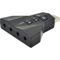 Контроллер USB-sound card (7.1) 3D sound (Windows 7 ready), Blister