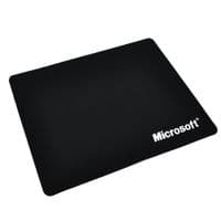 Килимок 240*200 тканинний Microsoft, товщина 2 мм, колір Black, Пакет