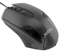 Миша провідна JEDEL M10, Black, Q100