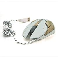 Миша провідна MICE V6, 6 кнопок, 800/1200/2400/3200 DPI, Led Lighting, 1,3м, Win7/8/10 Mac OS, White, COLOR BOX, Q60