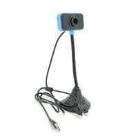Вебкамера із гарнітурою MGLE, 1.3Mpx, пласт. корпус, Black, BOX Q50