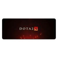 Килимок 300*700 тканинний DOTA2, товщина 2 мм, колір Black-Red, OEM