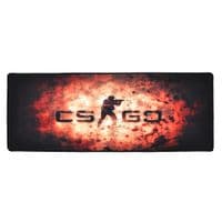Килимок 300*800 тканинний CS One Fighter з боковою прошивкою, товщина 3 мм, колір Black / Red, Пакет