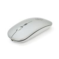 Миша бездротова iMICE E-1300BT, 4 кнопки, 800/1200/1600 DPI, 2.4Ghz 10м, Windows XP/Vista/Win7/8/10 Mac OS X, Rechargable, Silver, BOX, Q60