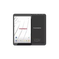 Планшет THOMSON TEO8 LTE, 8-дюймовий (1280x800) HD-дисплей, Quad Qore SC9832E, 2 ГБ RAM, 32 ГБ ROM, 1xNANO SIM, 1xMicroSD, 1xMicroUSB, 2.0MP фронтальна камера, 5.0MP задня камера, WiFi AC, 4G LTE, BT 4.0 , акумулятор 4000 мАг 3,8 В, пластик/чорний, Android 13Go Edition