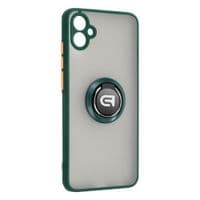 Чохол Armorstandart Frosted Matte Ring Samsung A04e (A042) Dark Green (ARM68347)