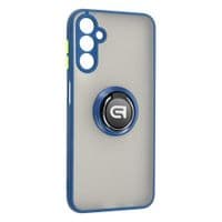 Чохол Armorstandart Frosted Matte Ring Samsung A14 4G / A14 5G Navy Blue (ARM68352)