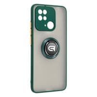 Чохол Armorstandart Frosted Matte Ring Xiaomi Redmi 10C Dark Green (ARM68367)