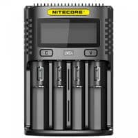Зарядное устройство универсальное Nitecore Digicharger UMS4, 4 канала,LCD дисплей, поддерживает Li-ion, Ni-MH и Ni-Cd AA (R6), ААA (R03), С (R14)