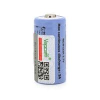 Аккумулятор 16340 / CR123 Li-Ion Vapcell T8 Button Top, 850mAh, 3A, 4.2 / 3.6 / 2.5V, Purple