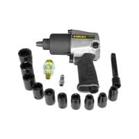 Гайковерт Sigma 1/2" с набором насадок, кейс (6712031)