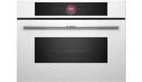 Духова шафа Bosch електрична компактна, 45л, A, дисплей, конвекція, ф-ція мікрохвиль, білий
