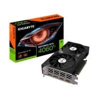 Видеокарта NVIDIA RTX4060TI 8GB Core: 2550MHz GV-N406TWF2OC-8GD