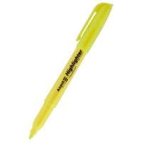 Маркер Axent Highlighter 2-4 мм клиноподібний жовтий (D2503-08)