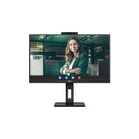TFT монітор 27" AOC Q27P3CW, QHD, IPS, 75Hz, 2xHDMI, DP, USB-C, RJ-45, USB-hub, webcam, HAS, Pivot, колонки
