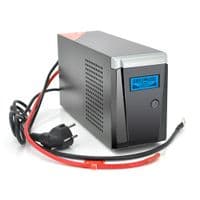 ИБП с правильной синусоидой RITAR RTSW-500 LCD (300Вт),12В, под внешний АКБ, Q4 (320*132*210) 4,2 кг (260*85*140)