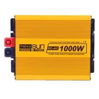 Инвертор напряжения Mexxsun MXSPSW-1000, 12V / 220V, 1000W с правильной синусоидой, 2 Shuko, клемные провода, Q4