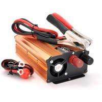 Інвертор напруги Voltronic, 500ВА(300Вт), 24/220V, approximated, 1 універсальна розетка, клем + крокодили