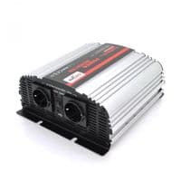 Инвертор напряжения Carspa-1200-242 (1200Вт), 24 / 220V, approximated, 2Shuko, USB, клеммы, Box Q4
