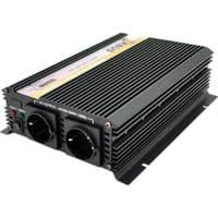 Инвертор напряжения ORBUS ORMS24-1800 (1800Вт), 24 / 220V, approximated, 2 Shuko, клемные провода, 5 предохранителей, Box.Q20