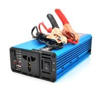 Інвертор напруги Voltronic, 1200W, 24/220V, approximated, 1 універсальна розетка, клем + крокодили
