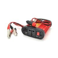 Інвертор напруги Voltronic Wm-1500(900Вт), 12/220 з апроксимованою синусоїдою, 1 універсальна розетка, клемми + крокодили