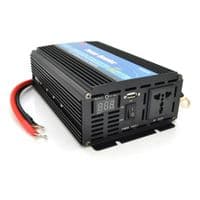 Інвертор напруги Wm-4000(2400Вт), 12/220 з апроксимованою синусоїдою, 1 універсальна розетка+USB, клем