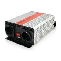 Інвертор напруги RITAR RSX-1000, 12V / 220V, 1000W з апоксисимованной синусоїдою, 2xShuko, 1xUSB, клемні дроти, BOX, Q8