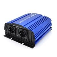 Инвертор напряжения Tommatech MS-1200, 12V / 220V, 1200W с аппроксимированной синусоидой, 2Shuko, USB, клеммные провода, 2 предохранителя, Q4