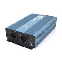 Инвертор напряжения Mexxsun MXS-3000, 24V / 220V, 3000W с модифицированной синусоидой, 2 Shuko, клемные провода, Q2