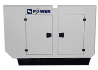 Генератор промышленный дизельный KJ Power, 230 / 400V, трехфазный, 50Hz, 20KVA / 16KW, 29 DIAMOND MOTOR, 485D ATS 3P