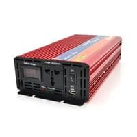 Інвертор напруги NV-4000(2000Вт)+LCD, 12/220V, approximated, 1 універсальна розетка, клемми, Box
