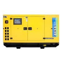 Генератор дизельный AKSA - A4CRX47, трехфазный 230 / 400V, 50Hz, 55KVA (44КВт), объем 180л, комплектуется АВР(30689), АВР в комплект не входит!